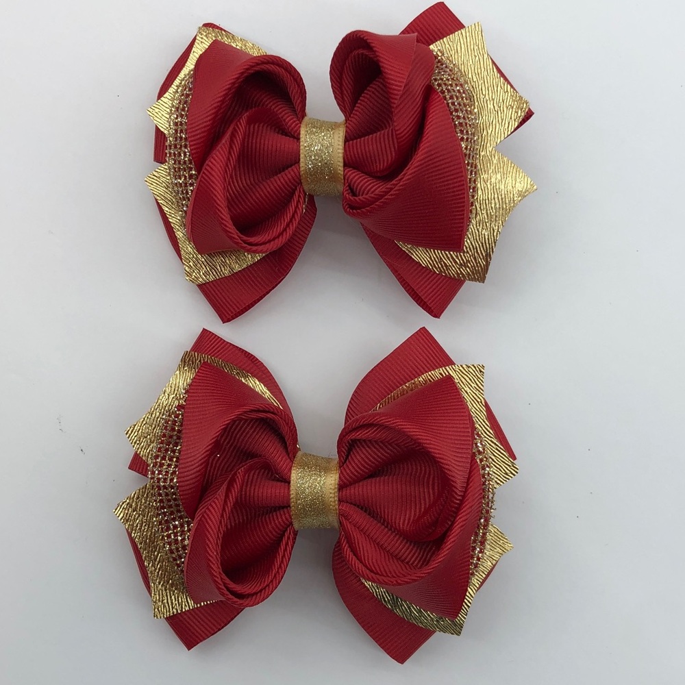 Hair bows (one pair)